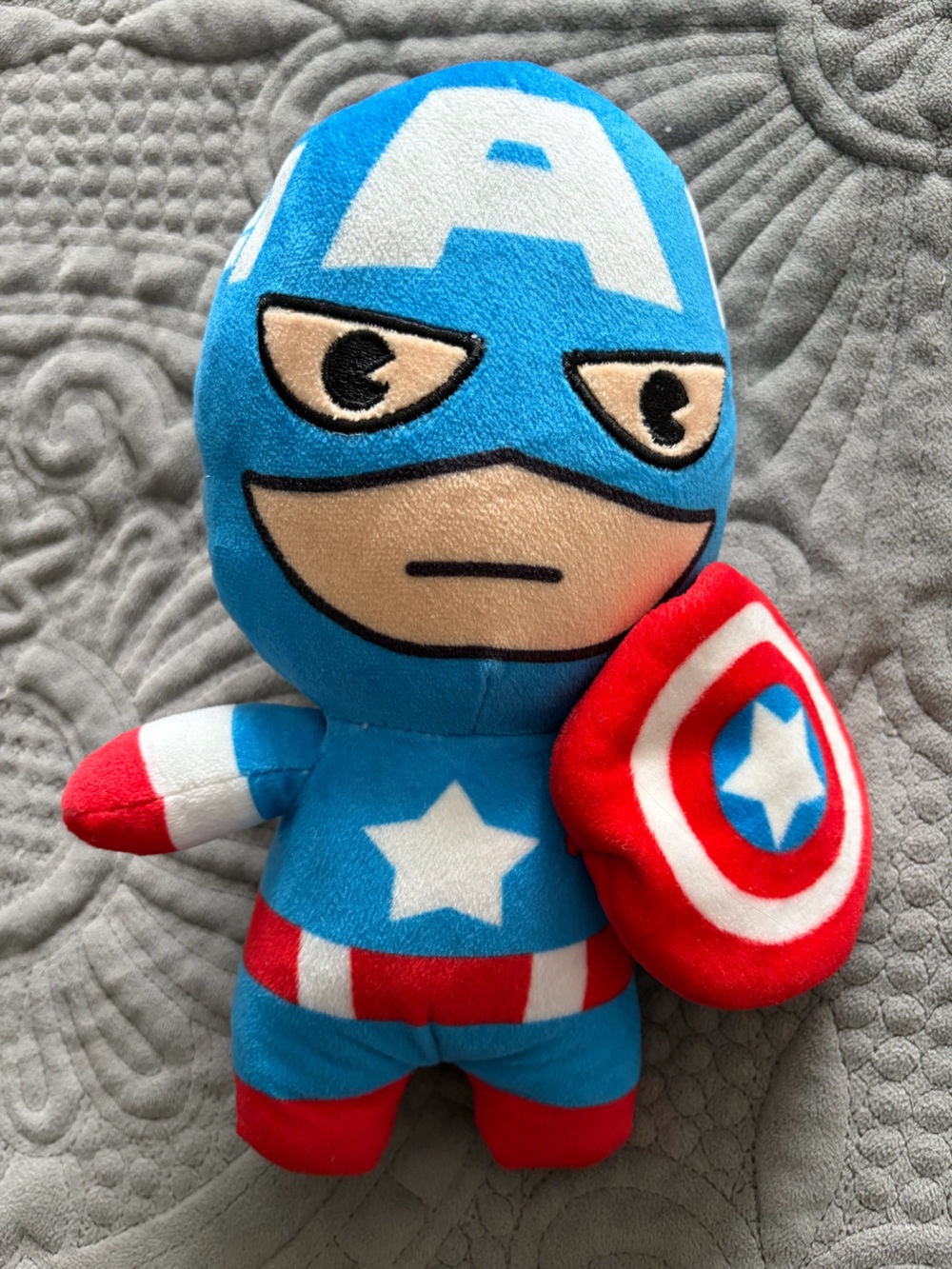 Marvel Captain America Plush Costume Toy - Blue, Red, White